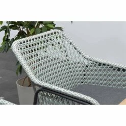 Garden Impressions Bellevue Diningsessel Aluminium/Rope Carbon Black/Grey -Gartenmöbelgeschäft garden impressions bellevue diningsessel rope 1350121 8