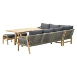 Garden Impressions Santos Dininglounge 5-tlg. Akazie/Kunstfaser Akazie White Wash/Anthrazit 15 Garden Impressions Santos Dininglounge 5-tlg. Akazie/Kunstfaser Akazie White Wash/Anthrazit -Gartenmöbelgeschäft garden impressions santos dininglounge 5 tlg links akazie polster 1436152 4