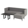 Hartman Dion Loungeset Inkl. Loungetisch 80x50cm Black/Mid Grey -Gartenmöbelgeschäft hartman dion loungeset inkl loungetisch 80x50cm 1373474 1