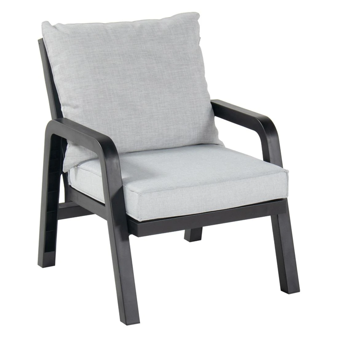 Hartman Ibiza Loungesessel Kunststoff/Olefin Anthrazit/Hellgrau 4 Hartman Ibiza Loungesessel Kunststoff/Olefin Anthrazit/Hellgrau – Bild 2