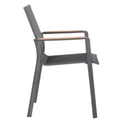 Hartman Lea Stapelsessel Aluminium/Textilene/Teak Xerix/Anthrazit 8 Hartman Lea Stapelsessel Aluminium/Textilene/Teak Xerix/Anthrazit -Gartenmöbelgeschäft hartman lea stapelsessel aluminium textilene teak 1450298 3