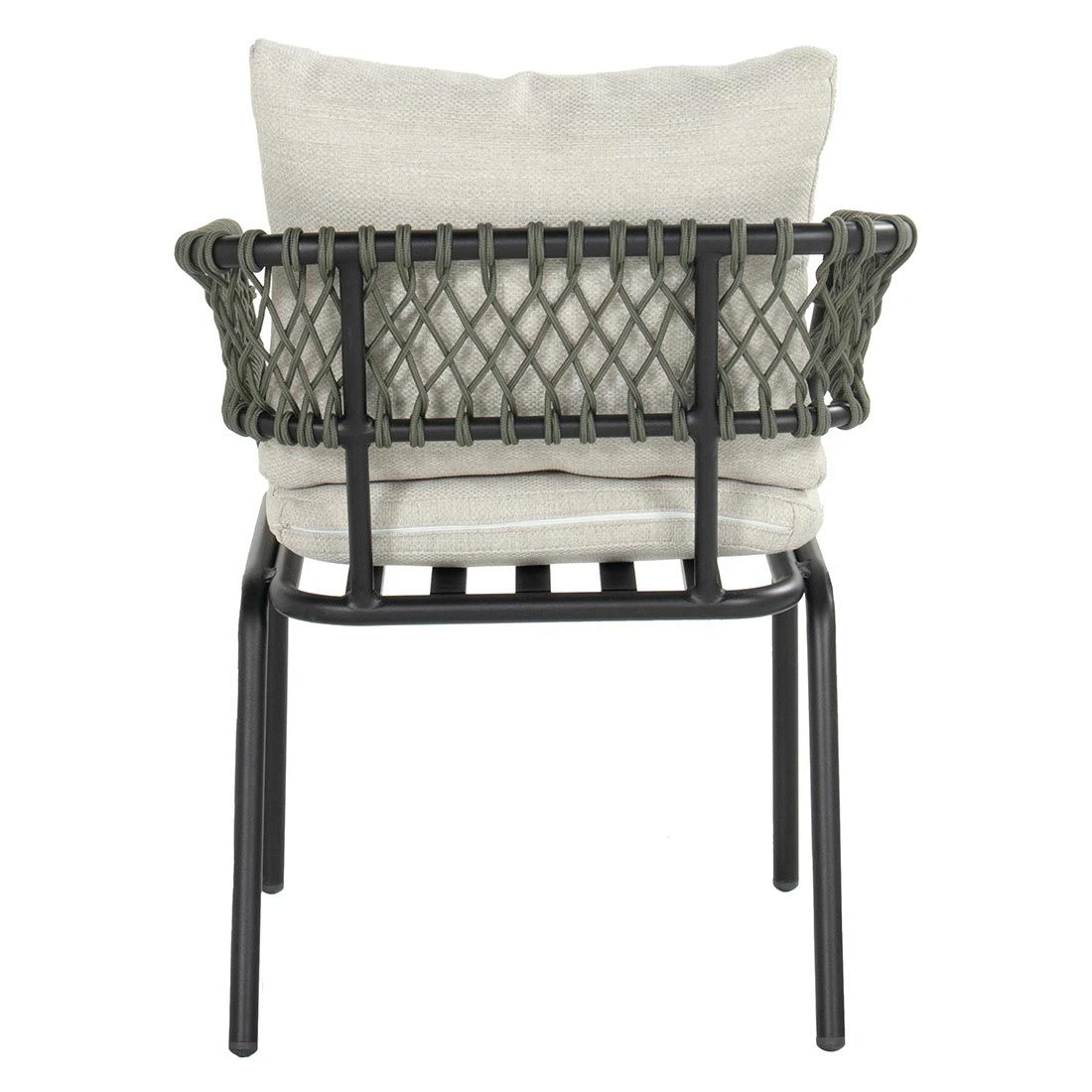 Hartman Winston Gartensessel Aluminium/Rope/Olefin Carbon Black/Grey 6 Hartman Winston Gartensessel Aluminium/Rope/Olefin Carbon Black/Grey – Bild 4