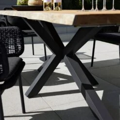 Interliving 7002 Gartenmöbelset 7-tlg. Mit Tisch 220x95 Cm Anthrazit/Grau -Gartenmöbelgeschäft interliving 7002 gartenmoebelset 7 tlg mit tisch 220x95 cm 1479206 8