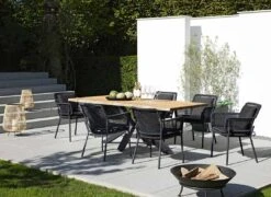 Interliving 7002 Armlehnstuhl Aluminium/Rope/Olefin Anthrazit/Grau -Gartenmöbelgeschäft interliving catona armlehnstuhl aluminium rope olefin 1447933 6