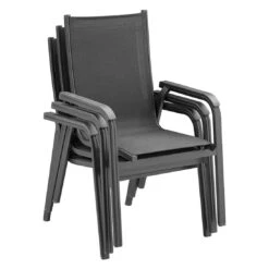 Kettler Basic Plus Gartenmöbelset 7-tlg.+Tisch 160x95cm Anthrazit -Gartenmöbelgeschäft kettler basic plus gartenmoebelset 7 tlg tisch 160x95cm 1482561 6