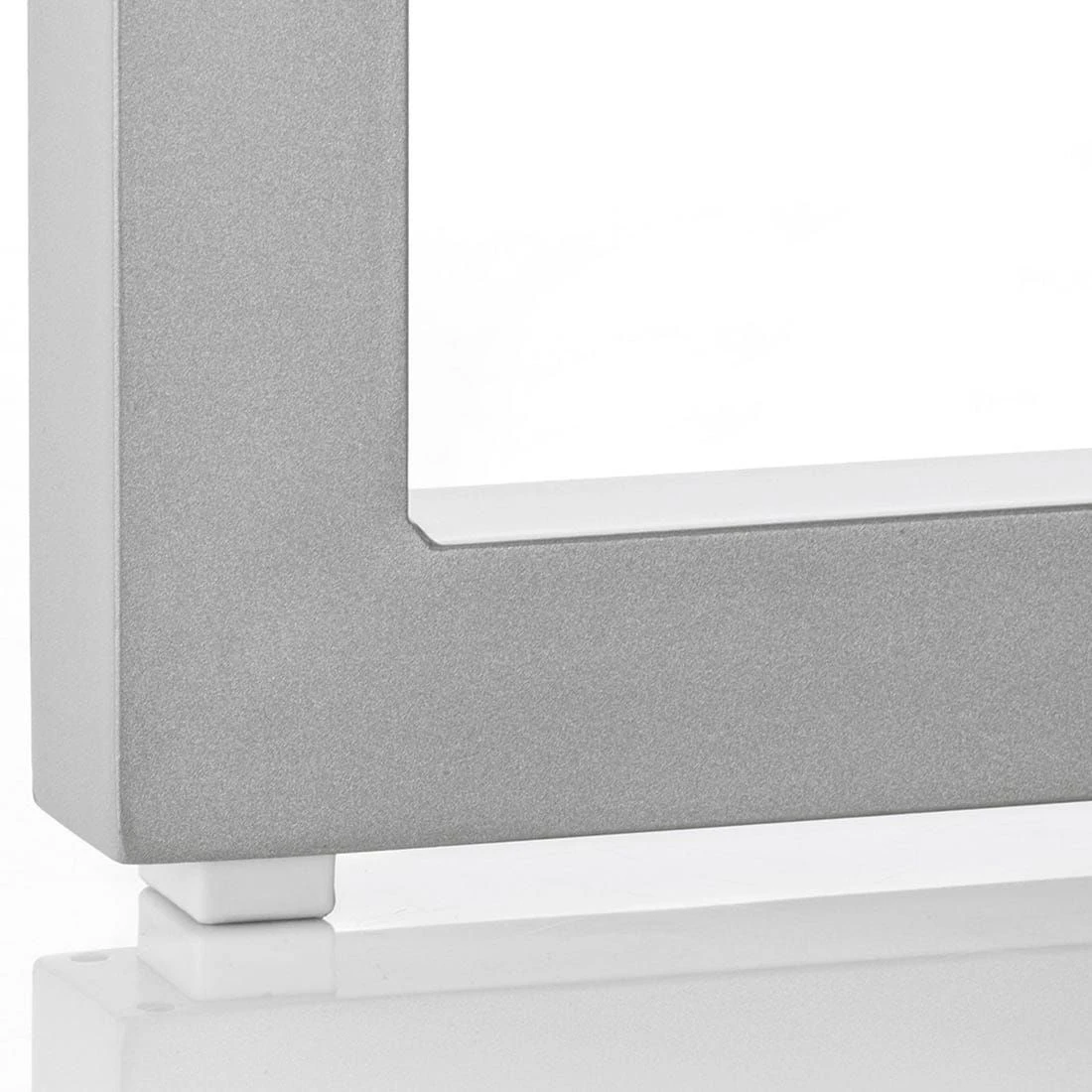 Kettler Ego Loungetisch Ø92 Cm Aluminium/Glas Silber 5 Kettler Ego Loungetisch Ø92 Cm Aluminium/Glas Silber – Bild 3