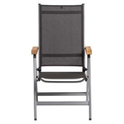 Kettler Granada Klappsessel Aluminium/Textilene Silber/Anthrazit -Gartenmöbelgeschäft kettler granada klappsessel aluminium textilene 3