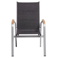 Kettler Granada T Pad Stapelsessel Aluminium/Outdoorgewebe Silber/Anthrazit Meliert -Gartenmöbelgeschäft kettler granada t pad stapelsessel alu outdoorgewebe 1369371 3