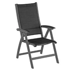 Kettler Avalon Klappsessel Aluminium/Textilen Anthrazit/Graphit -Gartenmöbelgeschäft kettler hks avalon klappsessel aluminium textilen 1