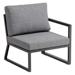 Kettler Ocean Skid Ecklounge 6-tlg. Aluminium/Olefin Anthrazit/Hellgrau Meliert -Gartenmöbelgeschäft kettler ocean skid dininglounge 6 tlg aluminium olefin 1351342 5