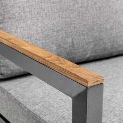 Kettler Ocean Skid Ecklounge 6-tlg. Aluminium/Olefin Anthrazit/Hellgrau Meliert -Gartenmöbelgeschäft kettler ocean skid dininglounge 6 tlg aluminium olefin 1351342 7