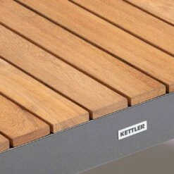 Kettler Ocean Skid Platform Ecklounge 6-tlg. Aluminium/Olefin Anthrazit -Gartenmöbelgeschäft kettler ocean skid loungeset 6 tlg mit loungetisch 1393527 13