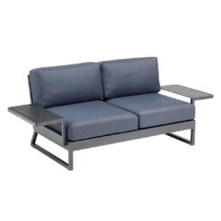 Kettler Ocean Skid Platform 2-Sitzersofa Aluminium/Agora Anthrazit Matt/Brisa -Gartenmöbelgeschäft kettler ocean skid platform 2 sitzersofa aluminium acryl 1438330 10