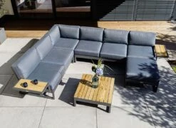 Kettler Ocean Skid Platform 2-Sitzersofa Aluminium/Agora Anthrazit Matt/Brisa -Gartenmöbelgeschäft kettler ocean skid platform 2 sitzersofa aluminium acryl 1438330 3