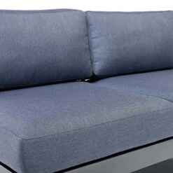 Kettler Ocean Skid Platform 2-Sitzersofa Aluminium/Agora Anthrazit Matt/Brisa -Gartenmöbelgeschäft kettler ocean skid platform 2 sitzersofa aluminium acryl 1438330 8