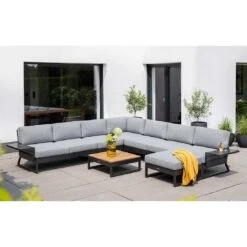 Kettler Ocean Skid Platform Ablagetisch 61x27x24cm Aluminium Anthrazit/Hellgrau Meliert -Gartenmöbelgeschäft kettler ocean skid platform ablagetisch 61x27x24cm alu 1368986 6