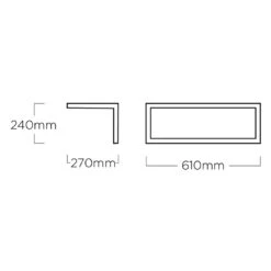 Kettler Ocean Skid Platform Ablagetisch 61x27x24cm Aluminium Anthrazit/Hellgrau Meliert -Gartenmöbelgeschäft kettler ocean skid platform ablagetisch 61x27x24cm alu 1368986 9
