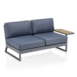 Kettler Ocean Skid Platform Ablagetisch Aluminium/Teak Anthrazit Matt/Teak -Gartenmöbelgeschäft kettler ocean skid platform ablagetisch aluminium teak 1438429 3