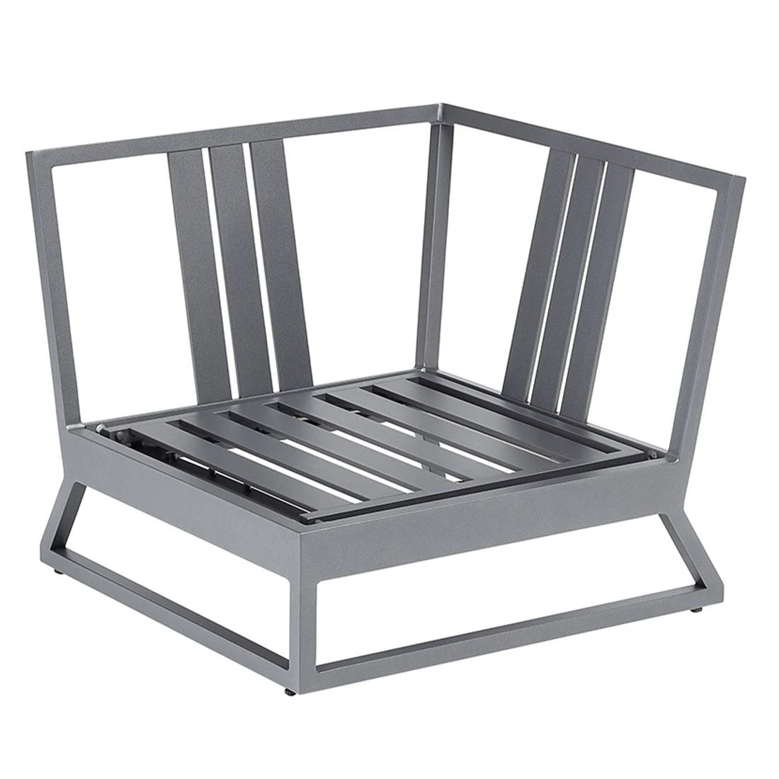 Kettler Ocean Skid Platform Eck-/Endmodul Aluminium/Agora Anthrazit Matt/Brisa 8 Kettler Ocean Skid Platform Eck-/Endmodul Aluminium/Agora Anthrazit Matt/Brisa – Bild 6