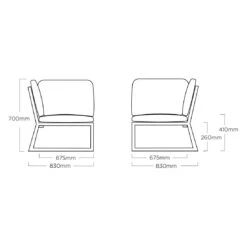 Kettler Ocean Skid Platform Eck-/Endmodul Aluminium/Olefin Anthrazit/Hellgrau Meliert -Gartenmöbelgeschäft kettler ocean skid platform eckmodul aluminium olefin 1368920 12