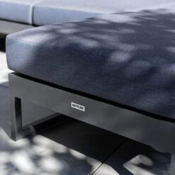 Kettler Ocean Skid Platform Hocker Aluminium/Agora Anthrazit Matt/Brisa -Gartenmöbelgeschäft kettler ocean skid platform hocker aluminium acryl 1438396 5