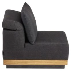 Kettler Royal Platform Mittelmodul Aluminium/Teak/Sunbrella Anthrazit/Sooty -Gartenmöbelgeschäft kettler royal platform mittelmodul aluminium teak sunbrella 1438231 2