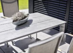 Kettler Gartentisch-Platte 140x70cm HPL Grau Mit Fräsung -Gartenmöbelgeschäft kettler tischplatte 140x70cm hpl 1439507 3