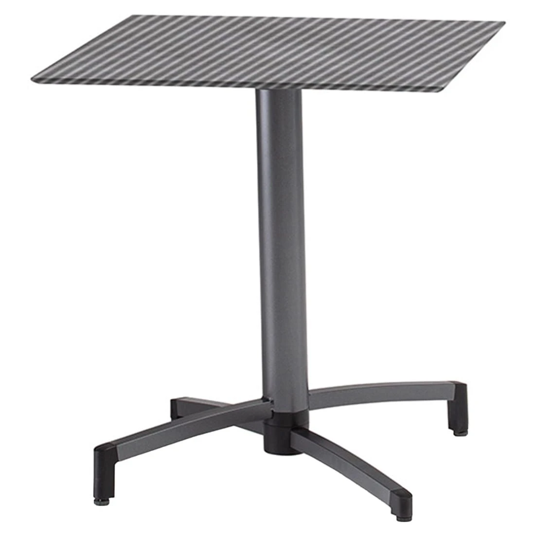 Kettler Tube Gartentisch-Gestell 80x80cm Aluminium Anthrazit 3 Kettler Tube Gartentisch-Gestell 80x80cm Aluminium Anthrazit