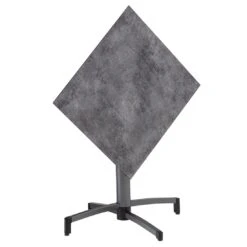 Kettler Tube Gartentisch-Platte 80x80 Cm HPL Anthrazit -Gartenmöbelgeschäft kettler tube hpl tischplatte 80x80 cm 1356391 2