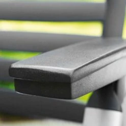 Kettler Wave Klappsessel Aluminium/Kunststoff Silber/Anthrazit -Gartenmöbelgeschäft kettler wave multipositionssessel silber anthrazit 0302001 0000 7