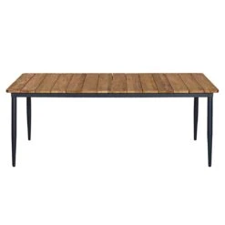 OUTLIV. Hudson Gartenmöbelset 7-tlg. Tisch 220x100cm Charcoal/Anthrazit -Gartenmöbelgeschäft kubo gartenmoebelset 7 tlg mit gartentisch 220x100cm 1392097 4