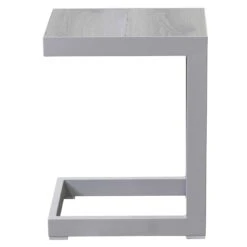 LC Garden Keramo Beistelltisch 32x40cm Aluminium/Keramik Off White/Easy Grey -Gartenmöbelgeschäft lc garden keramo beistelltisch 32x40cm aluminium keramik 1434414 3