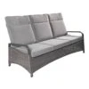 LC Garden Komido Gartensofa Aluminium/Geflecht Anthrazit/Omega Braun -Gartenmöbelgeschäft lc garden komido 3 sitzersofa geflecht polster omega braun grau 1248195 1
