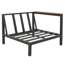 LC Garden Sondrino Eck-/Endmodul Aluminium/Polyester Anthrazit/Off-White-Schwarz -Gartenmöbelgeschäft lc garden sondrino endmodul links 90x90 cm alu polyester 1434469 5