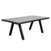 LC Garden Sondrino Gartentisch 200x100cm Aluminium/Keramik Schwarz Matt/Beton -Gartenmöbelgeschäft lc garden sondrino gartentisch 200x100cm aluminium keramik 1433457 1