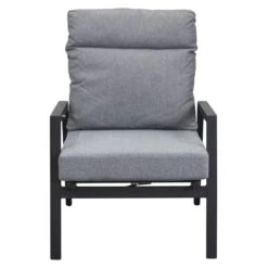 LC Garden Sondrino Loungesessel Aluminium/Textilene Schwarz Matt/Silber -Gartenmöbelgeschäft lc garden sondrino loungesessel aluminium textilene 1433534 3