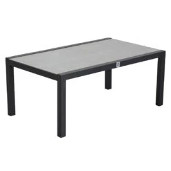 LC Garden Sondrino Loungeset 4-tlg. Mit Tisch 100x60 Cm Schwarz Matt/Beton -Gartenmöbelgeschäft lc garden sondrino loungeset 4 tlg mit tisch 100x60 cm 1433600 3