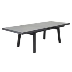 LC Garden Vivera Ausziehtisch 200/260x100x75cm Aluminium/Keramik Anthrazit/Beton