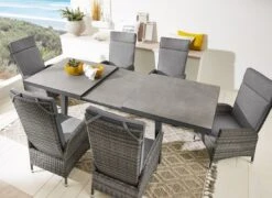 LC Garden Vivera Diningsessel Aluminium/Geflecht Anthrazit/Omega-Anthrazit -Gartenmöbelgeschäft lc garden vivera diningsessel aluminium geflecht 1432368 3