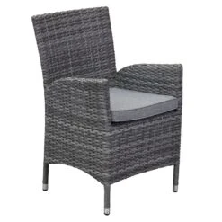 LC Garden Vivera Gartensessel Aluminium/Geflecht Omega-Anthrazit