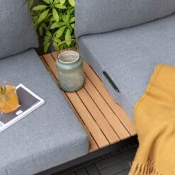 LifestyleGarden Femalcony Gartensofa Aluminium/Olefin Schwarz Matt/Dunkelgrau 10 LifestyleGarden Femalcony Gartensofa Aluminium/Olefin Schwarz Matt/Dunkelgrau -Gartenmöbelgeschäft lifestylegarden femalcony gartensofa aluminium teakholz 1441102 4