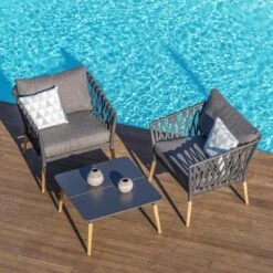 LifestyleGarden Ipanema Loungeset Teak/Olefin Natur/Dunkelgrau 21 LifestyleGarden Ipanema Loungeset Teak/Olefin Natur/Dunkelgrau -Gartenmöbelgeschäft lifestylegarden ipanema loungeset teak olefin 1482066 10