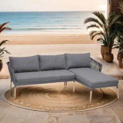 LifestyleGarden Ipanema Ecklounge 2-teilig Teak/Rope/Olefin Teak/Dunkelgrau 14 LifestyleGarden Ipanema Ecklounge 2-teilig Teak/Rope/Olefin Teak/Dunkelgrau -Gartenmöbelgeschäft lifestylegarden ipanema loungeset teak rope olefin dunkelgrau 1096109 1