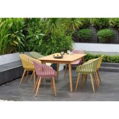 LifestyleGarden Nassau Gartensessel Eukalyptus/Kunststoff Inkl. Sitzkissen Teaklook/Pfingstrose 7 LifestyleGarden Nassau Gartensessel Eukalyptus/Kunststoff Inkl. Sitzkissen Teaklook/Pfingstrose -Gartenmöbelgeschäft lifestylegarden nassau gartensessel eukalyptus kunststoff inkl sitzkissen 1482407 2