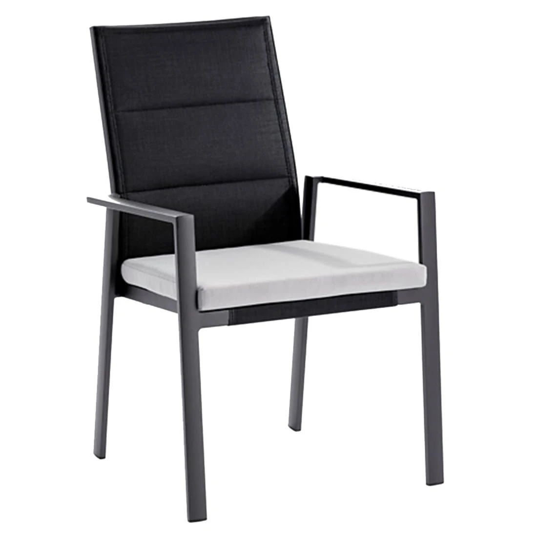 Niehoff Nancer Gartenmöbelset 5-tlg. + Tisch 180/240x100 Cm Anthrazit/Grau 4 Niehoff Nancer Gartenmöbelset 5-tlg. + Tisch 180/240x100 Cm Anthrazit/Grau – Bild 2