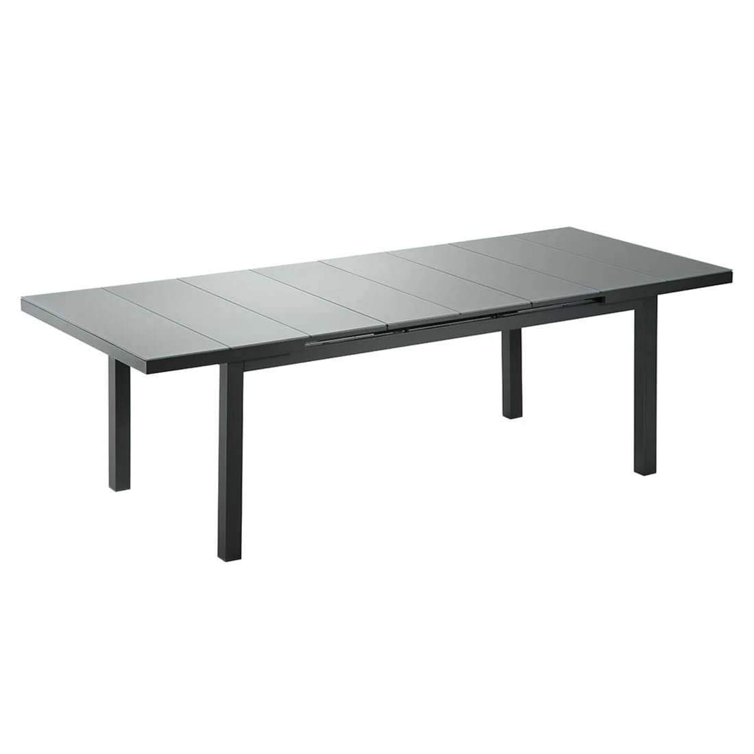 Niehoff Nancer Gartenmöbelset 5-tlg. + Tisch 180/240x100 Cm Anthrazit/Grau 5 Niehoff Nancer Gartenmöbelset 5-tlg. + Tisch 180/240x100 Cm Anthrazit/Grau – Bild 3