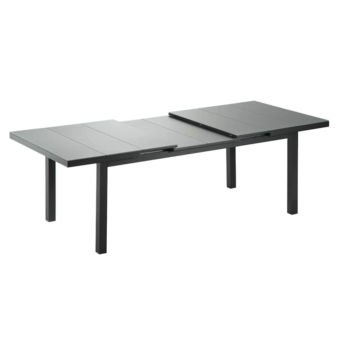 Niehoff Nancer Gartenmöbelset 5-tlg. + Tisch 180/240x100 Cm Anthrazit/Grau 6 Niehoff Nancer Gartenmöbelset 5-tlg. + Tisch 180/240x100 Cm Anthrazit/Grau – Bild 4