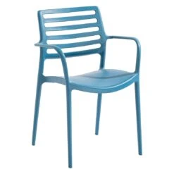 Niehoff San Remo Stapelstuhl Polypropylen Blau