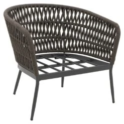 OUTLIV. Advokat Loungesessel Aluminium/Rope Anthrazit/Taupe -Gartenmöbelgeschäft outliv advokat loungesessel aluminium rope 1353366 5