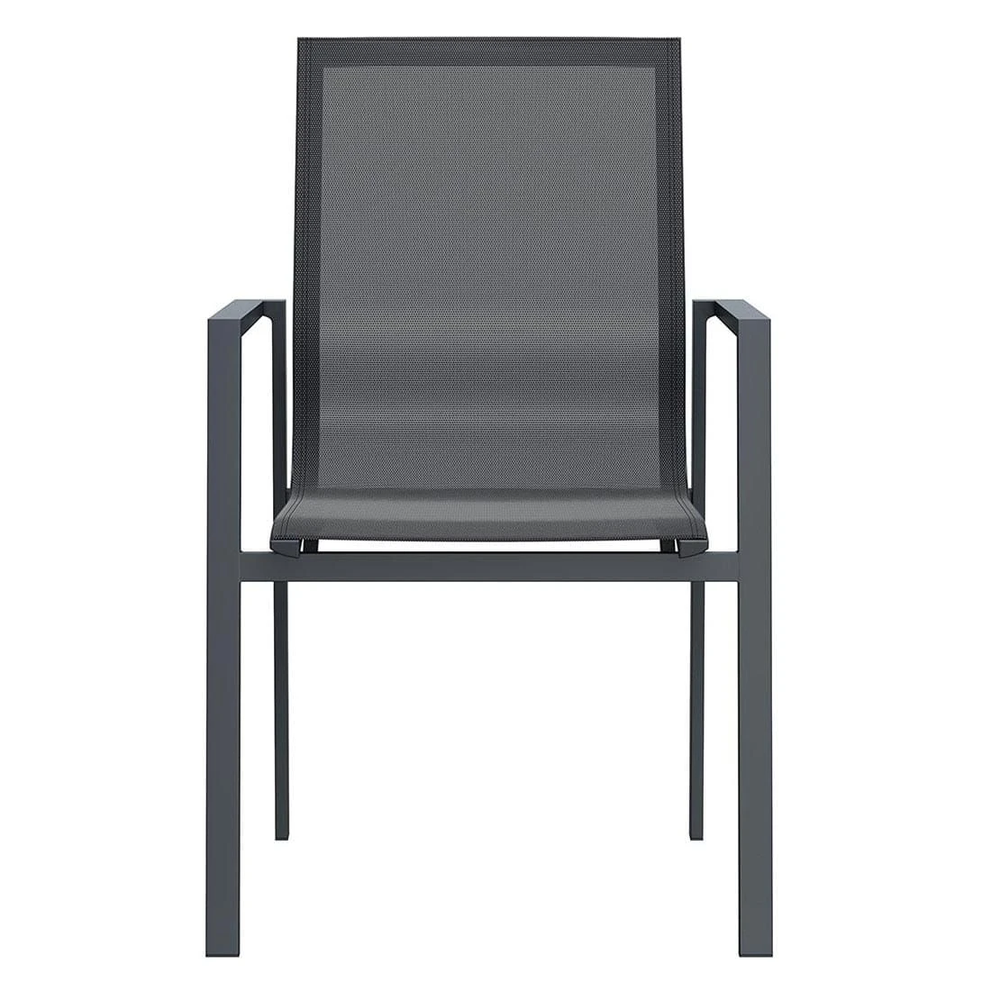 OUTLIV. Atlanta Gartenmöbelset 7-tlg. Mit Tisch 220x100cm Anthrazit/Schwarz 5 OUTLIV. Atlanta Gartenmöbelset 7-tlg. Mit Tisch 220x100cm Anthrazit/Schwarz – Bild 3